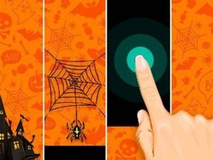 Halloween Magic Tiles Music Game