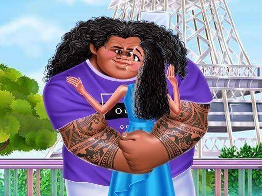 Valentines Kisses Makeover Game
