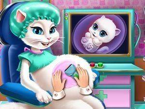 Kitty Pregnant Checkup Online Game