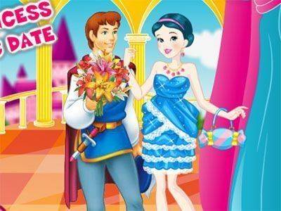 White Princess Romantic Date Online Game