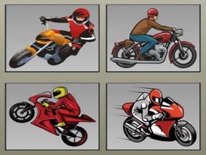Racing Motorcycles Memory Online Game