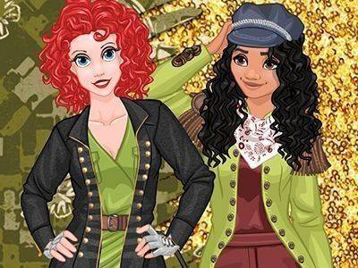 Princess Style Guide: Military Dress Up Online Game