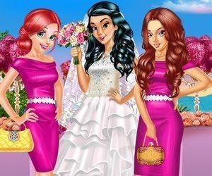 Princesses Wedding Prep Online Game