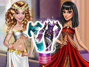Dolly Princess vs Villain Dress Up Game