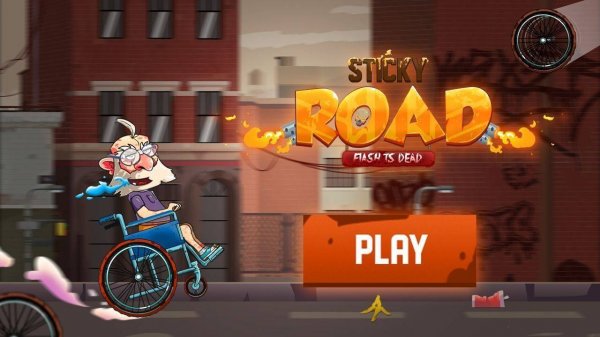 Sticky Road: Wheelchair Challenge Game