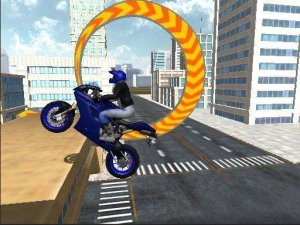 Moto City Stunt Game