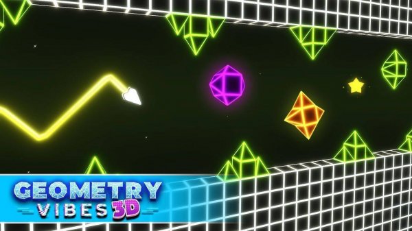 Geometry Vibes 3D Rhythm Game