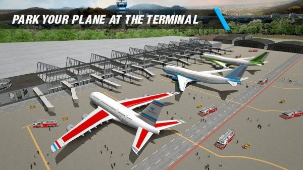 European Aero Plane Real Parking 3D 2019 Online Game