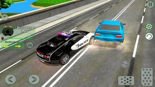 Mad Cop Police Car Race Online Game