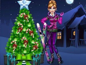 Anna Preparing for Christmas Online Game