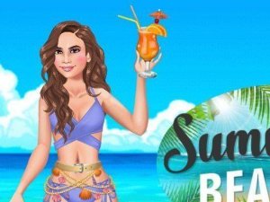 Summer Beach Girl Dress Up Game