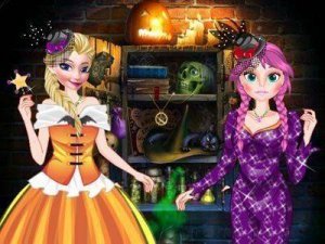 Princess Halloween Party Dress Online Game