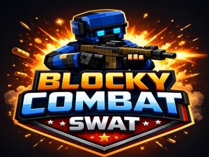 Blocky Squad Swat Action Game