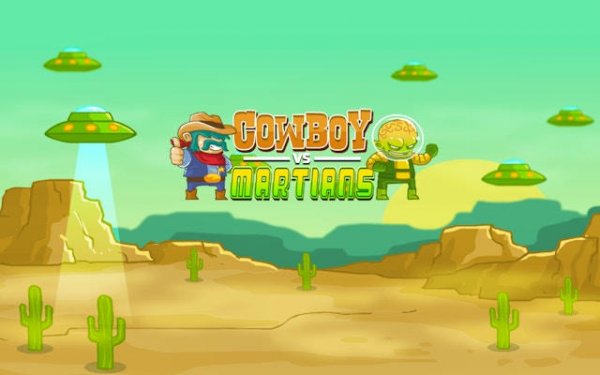 Cowboy VS Martians - Wild West Alien Precision Fighter Online Game