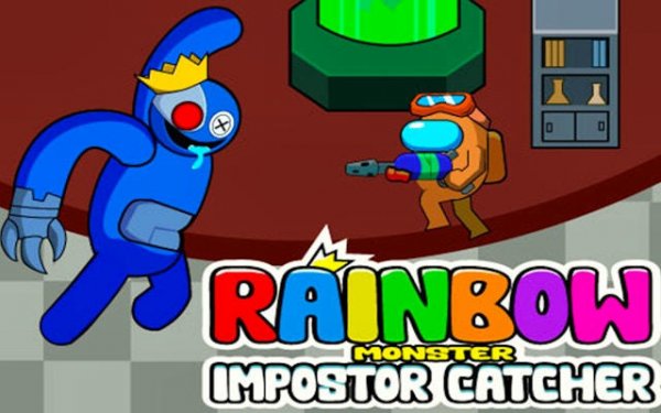 Rainbow Monster Impostor Catcher - Among Us Hunter Online Puzzle Game