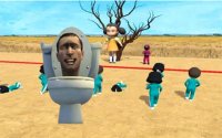 Skibidi Toilet Squid Game: Red Light Challenge Online Game