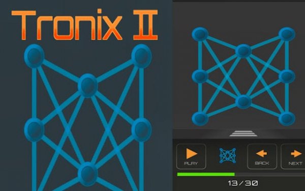 Tronix II: Graph Puzzle Game Online