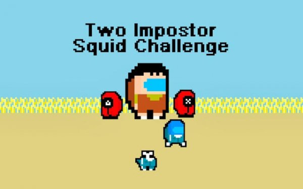 Two Impostor Squid Challenge: 2-Player Online Game