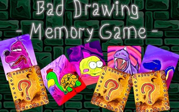 Bad Drawings Memory Game - Free Online Puzzle Game