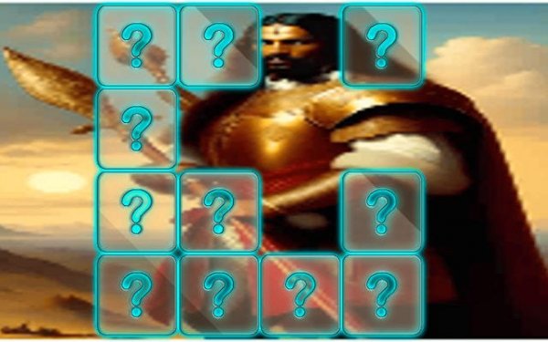 Emperor Charlemagne Memory Match Puzzle Game Online