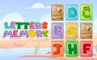 Letters Memory - Educational Matching Game for Kids