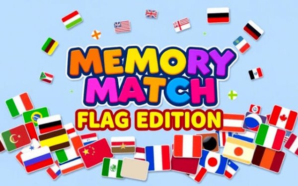 Memory Match Flag Edition - Free Online Puzzle Game