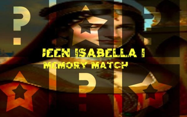 Queen Isabella I Memory Match Puzzle Game Online