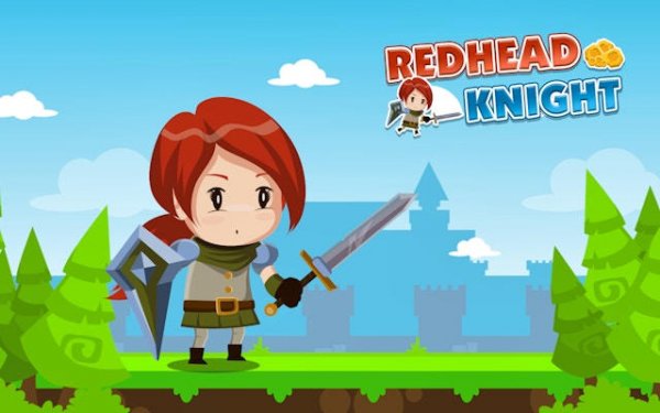 Redhead Knight: A 2D Side-Scrolling Adventure Online Game