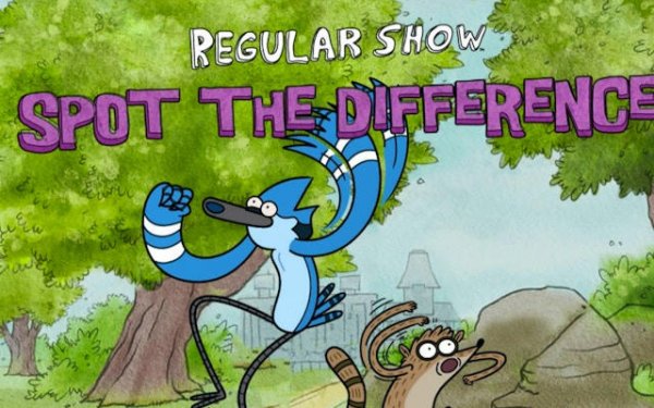 Regular Show: Spot the Difference Puzzle Game